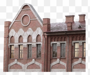 Download Chimney Building Png Image For - Fachada Pared Ladrillo Rojo,Chimney Png