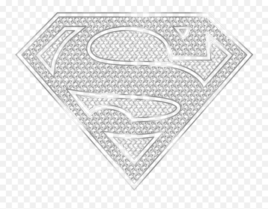 Superman Chainmail Mens Ringer T - Illustration Png,Chainmail Png