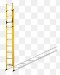 The Premium Straight Fibreglass Ladder Branach From - Extension Ladders png