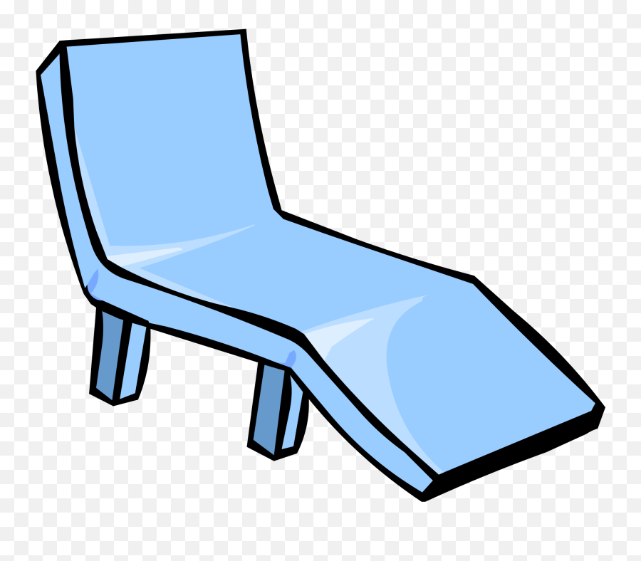 Deck Chair Png 2 Image - Chair Club Penguin Furniture,Beach Chair Png
