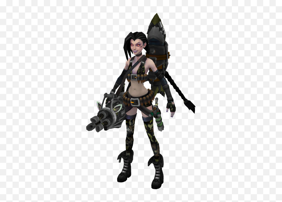 P3d - Action Figure Png,Jinx Png