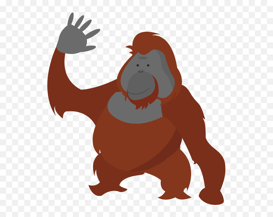 Orangutan Facts - Orang Utan Cartoon Png,Orangutan Png