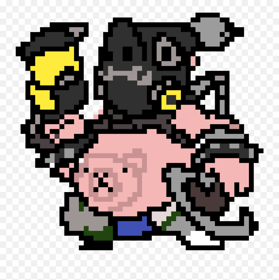 Pixilart - Roadhog Pixel By Gamingartist Minecraft Roadhog Pixel Art Png,Roadhog Png