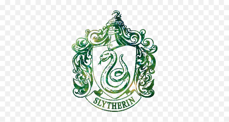 Slytherin Png 1 Image - Slytherin Black And White,Slytherin Png