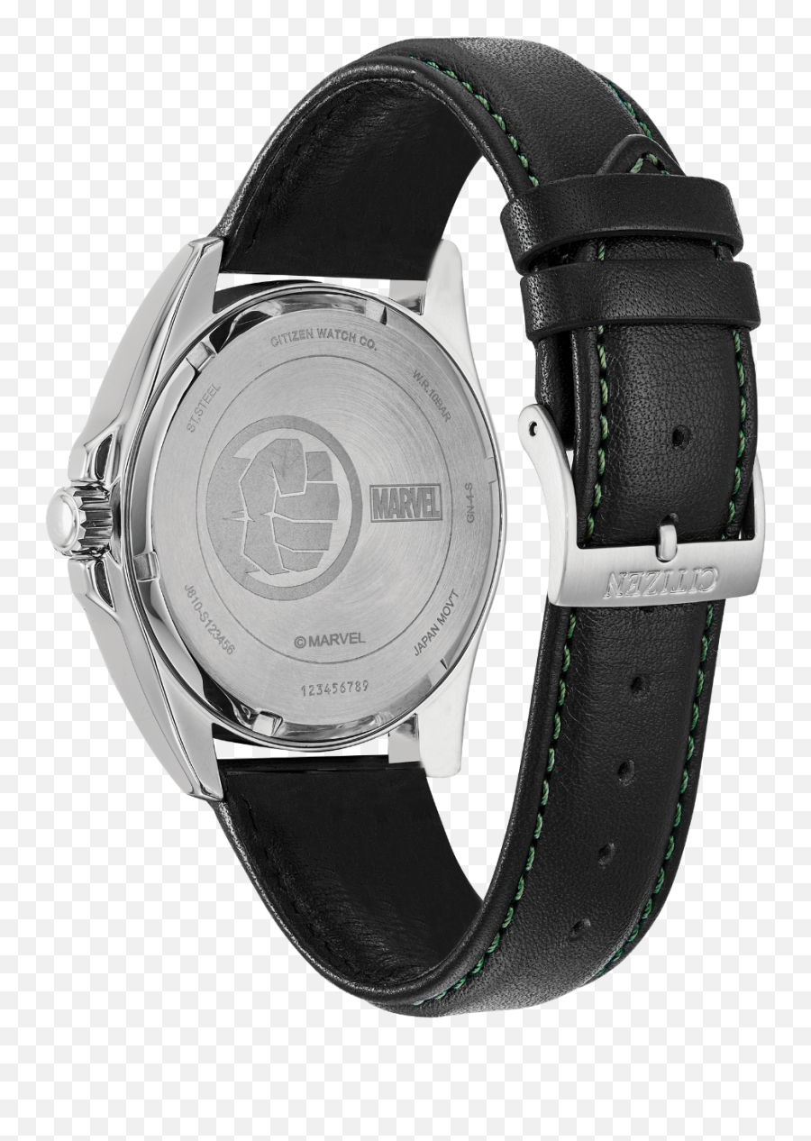 Citizen Marvel Hulk Eco - Drive Silver Stainless Steel Watch Citizen Hulk Watch Png,The Hulk Png