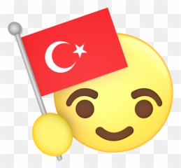 Turkey National Flag - Free Emoji Emoticons Emoji Turkey Flag Png,Turkey Flag Png