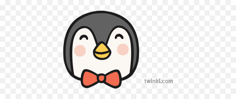 Penguin Face Cute Illustration - Twinkl Penguin Face Cute Png,Cute Face Png