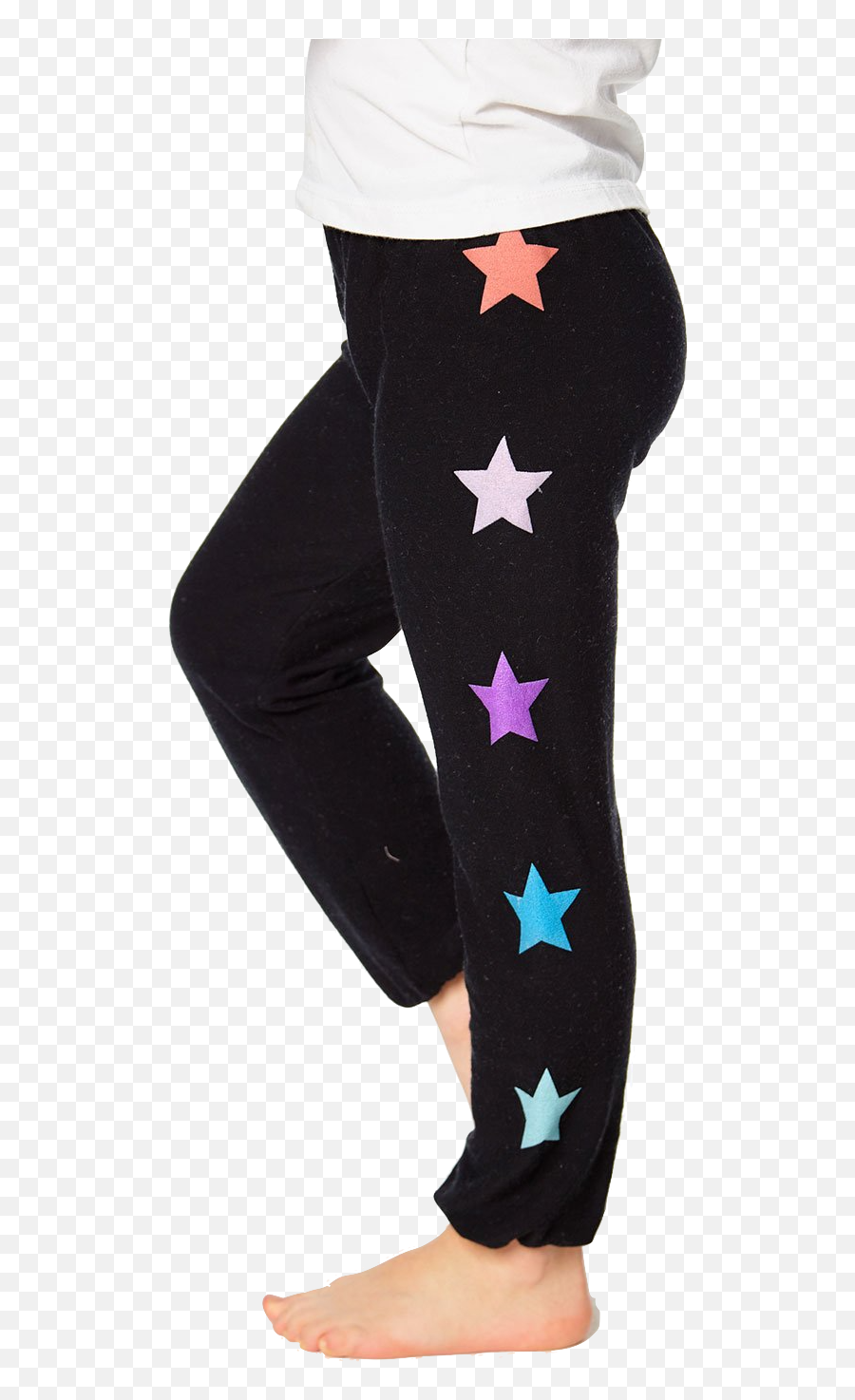 Chaserbrand Girls Stars Black Cozy Knit Sweatpants - Pocket Png,Sweatpants Png