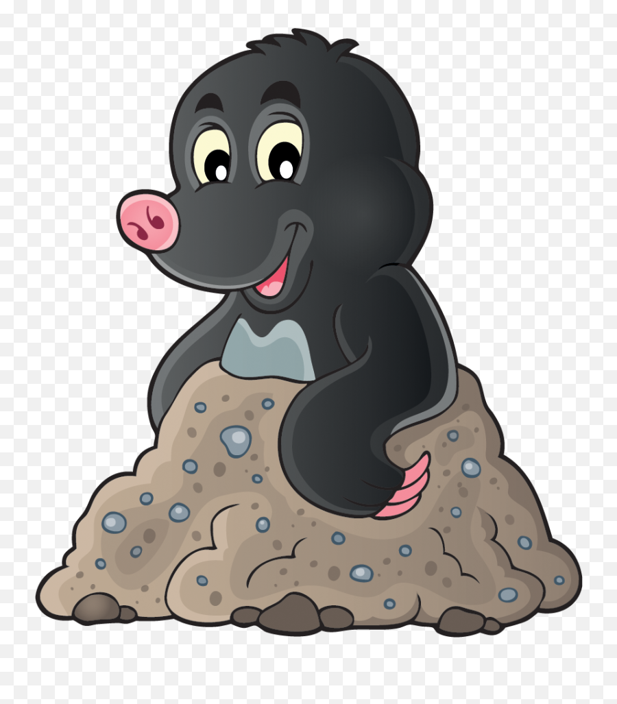 Mole Cartoon Transparent Background - Mole Clipart Png,Mole Png