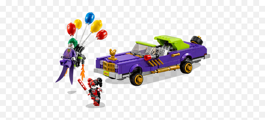 Download Hd The Lego Batman Movie - Lego Joker Lowrider Png,Batmobile Png