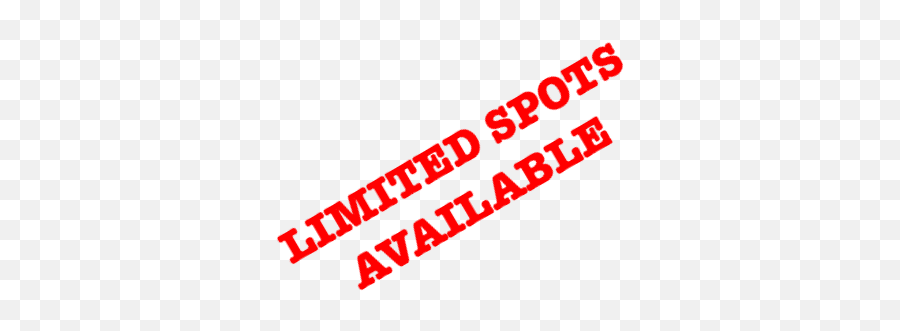 Limited Spots - The Bucket List Guy Limited Spots Available Png,Spots Png