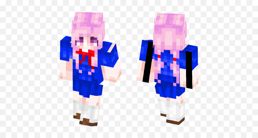 Download Yuno Gasai Minecraft Skin For Free Superminecraftskins - Delivery Service Minecraft Skin Png,Yuno Gasai Png