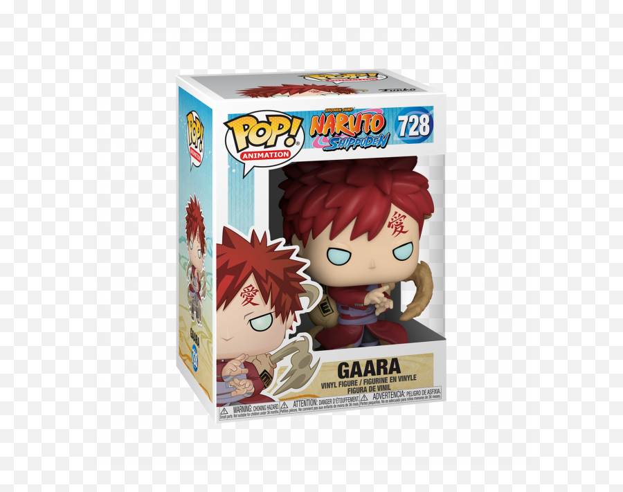 Funko Pop Animation Naruto Shippuden - Gaara Gaara Funko Pop Png,Gaara Png