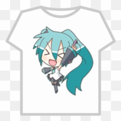 Transparent Hatsune Miku - Chibi Png