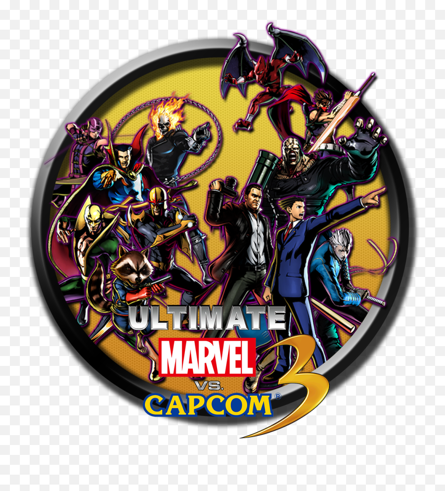 Marvel Vs Capcom Png - Ultimate Marvel Vs Capcom 3 Icon Png,Marvel Vs Capcom Png