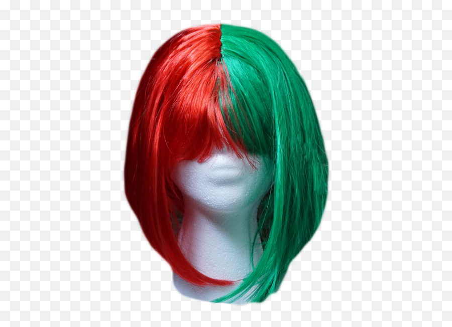 Bob Wig - Parrucca Corta Verde Png,Transparent Wig
