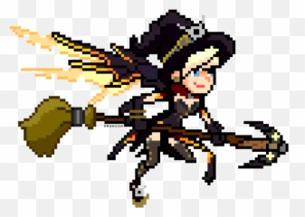 Royalty Free Transparent Mercy Pixel - Overwatch Spray png