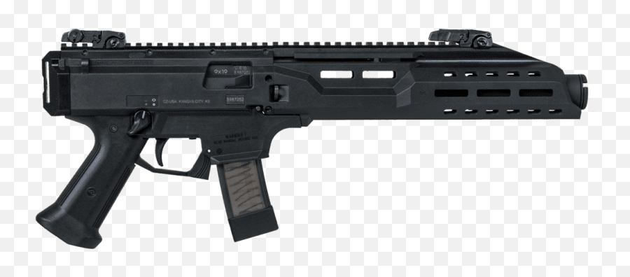 Cz Scorpion Evo 3 S1 Pistol Flash Png Gun