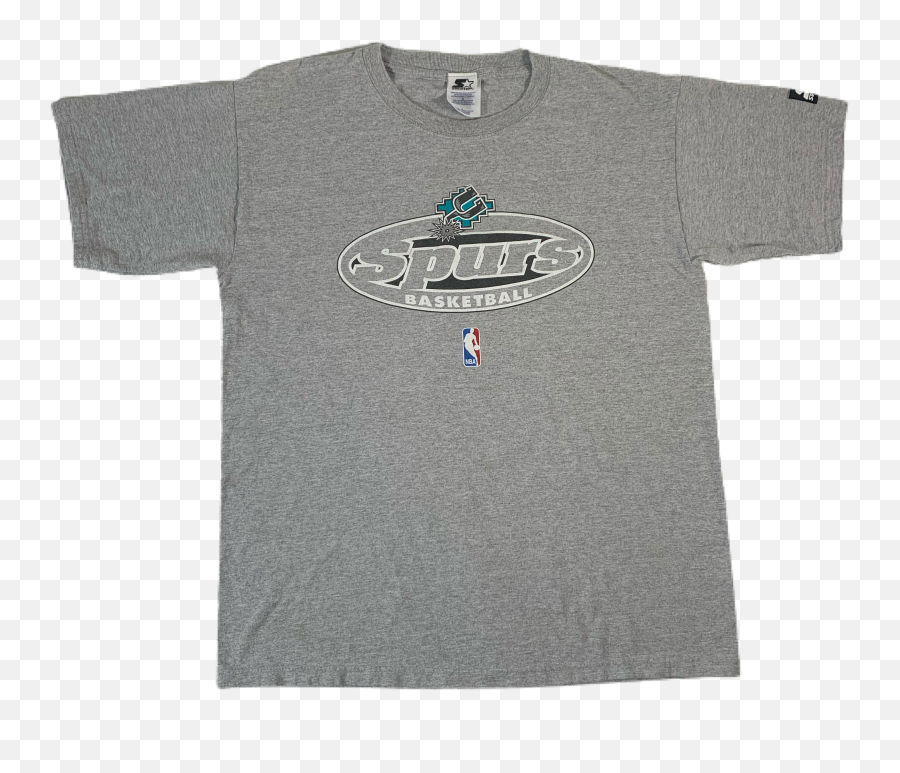 Vintage San Antonio Spurs Starter T - Shirt Short Sleeve Png,San Antonio Spurs Logo Png