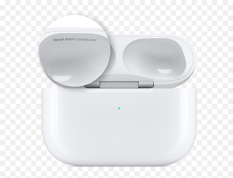 Find The Serial Number Of Your Airpods - Apple Support Tell If Airpods Are Fake Png,Airpods Png