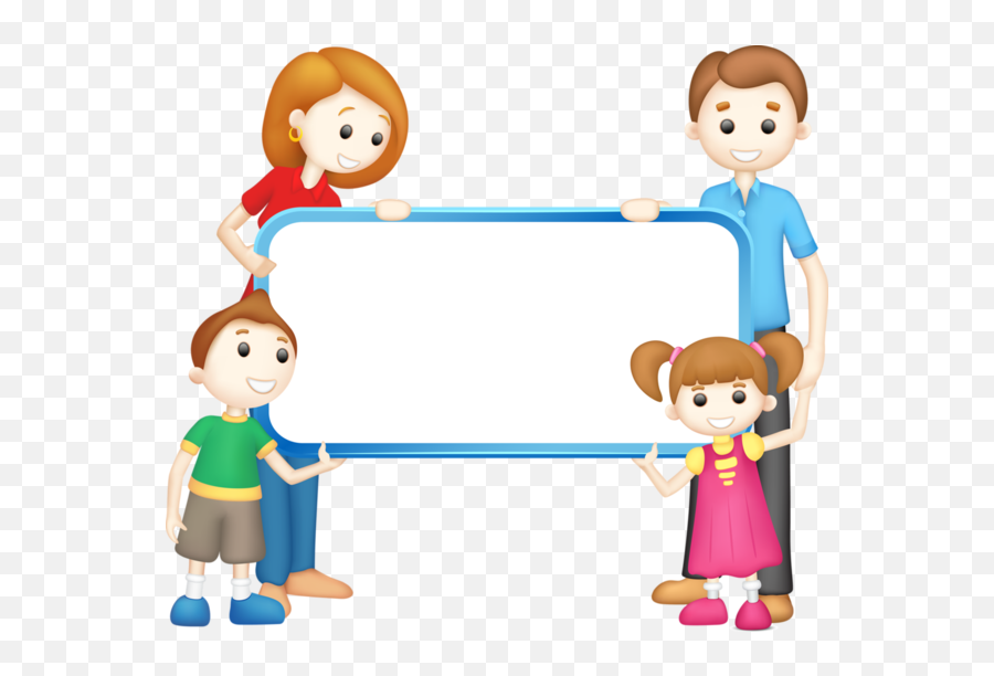 Família - Child Holding A Placard Clipart Png,Familia Png
