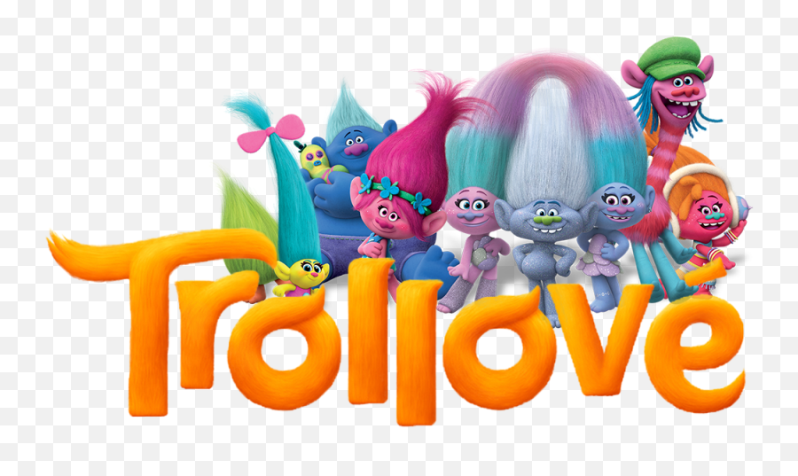 Trolls - Fictional Character Png,Trolls Movie Logo