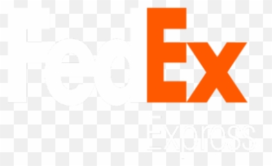Fedex - White Logo Transparent png