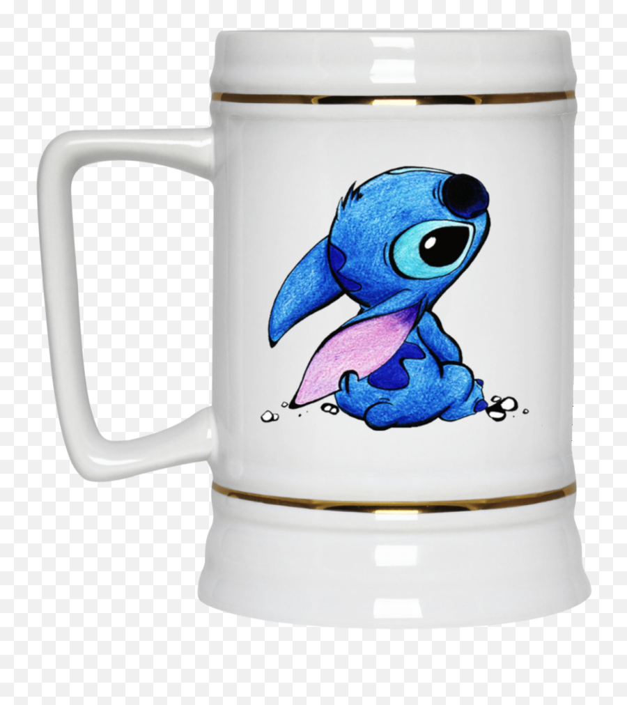 Lilo U0026 Stitch Beer Stein 22oz - Stitch Wallpaper Aesthetic Png,Lilo And Stitch Logo