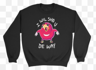 T Shirt Uganda Knuckles - Long Sleeve png