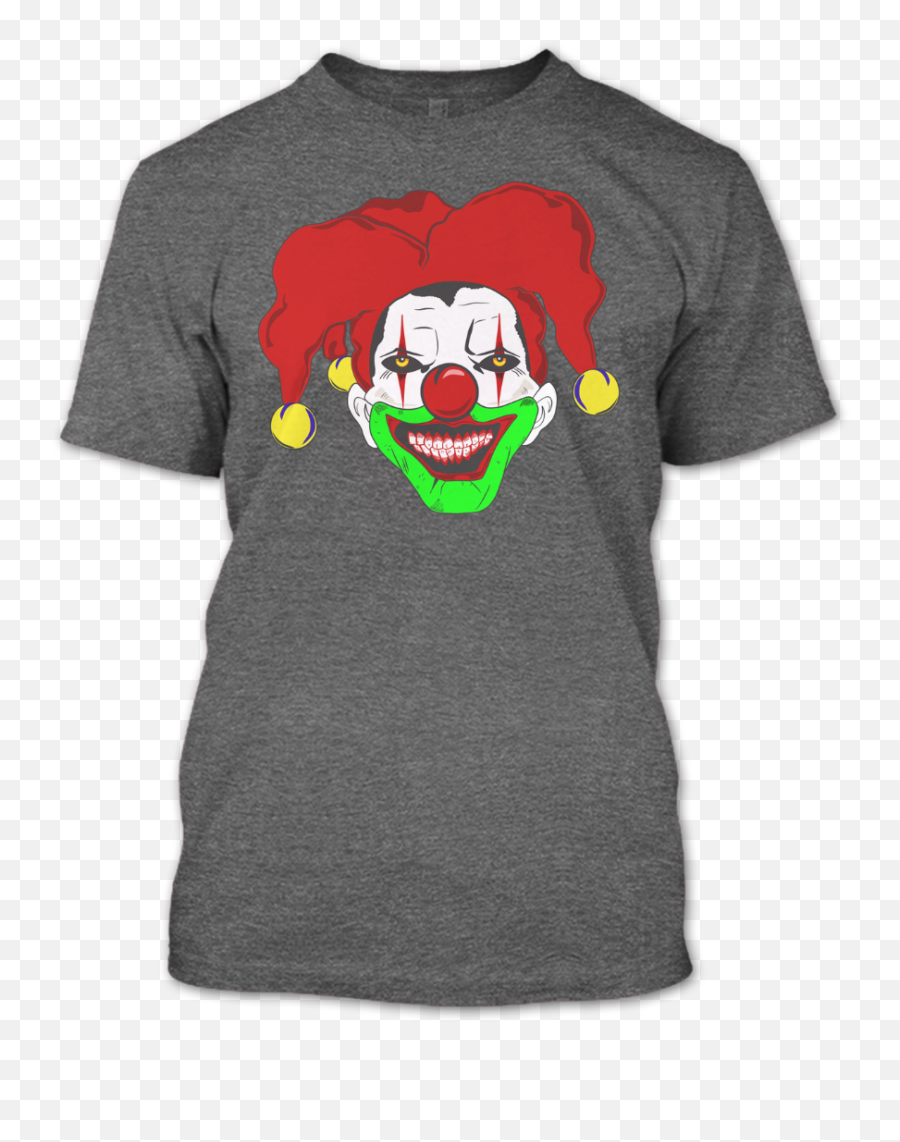 Scary Clown T Shirt Halloween U2013 Premium Fan Store - Silver Shamrock T Shirt Png,Scary Clown Png