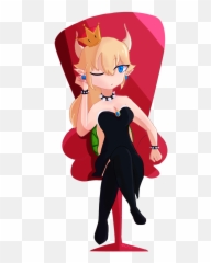 M - Fairy Png,Bowsette Png