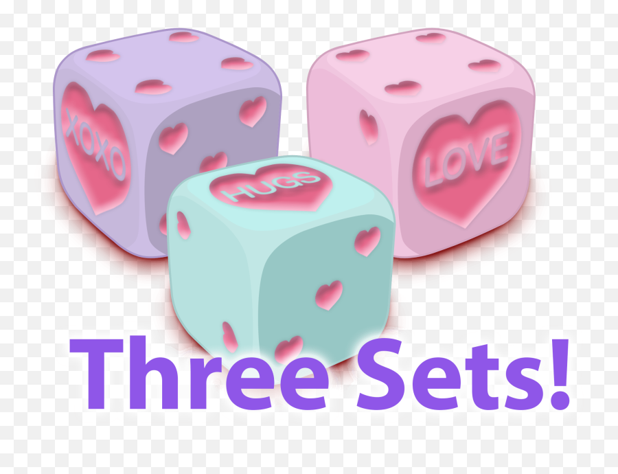 Steve Jackson Gamesu0027 Candy Heart D6 Dice Set Indiegogo - Metso Minerals Png,Candy Hearts Png