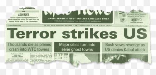 The 911 Attacks By Al - QaedaArab News Japan Horizontal png