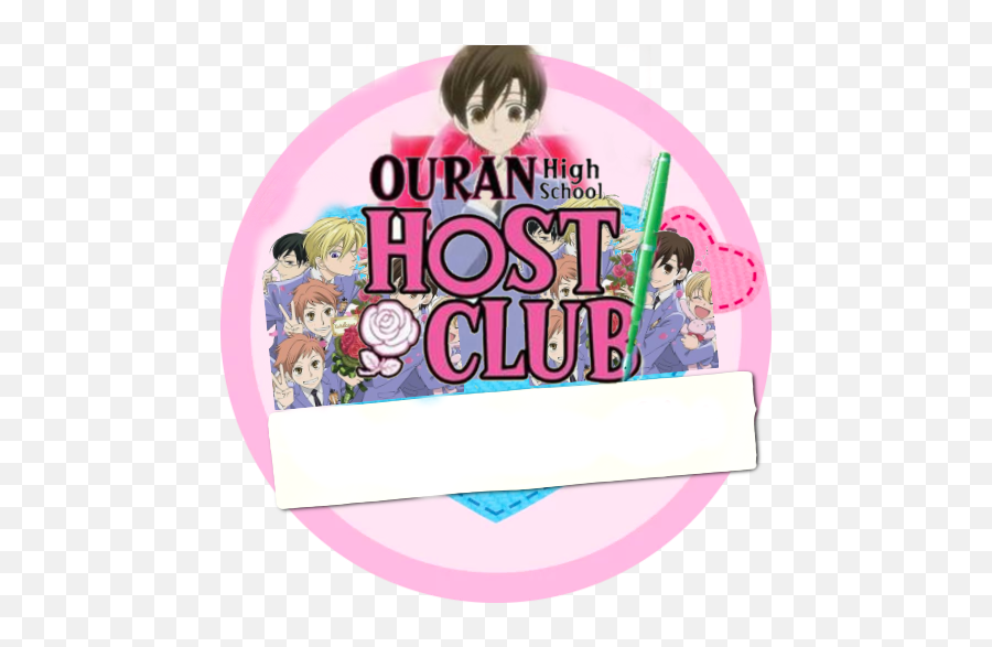 Anime Especially Ouran Made Me Bisexual Ouranacademy - Girly Png,Ouran Highschool Host Club Logo