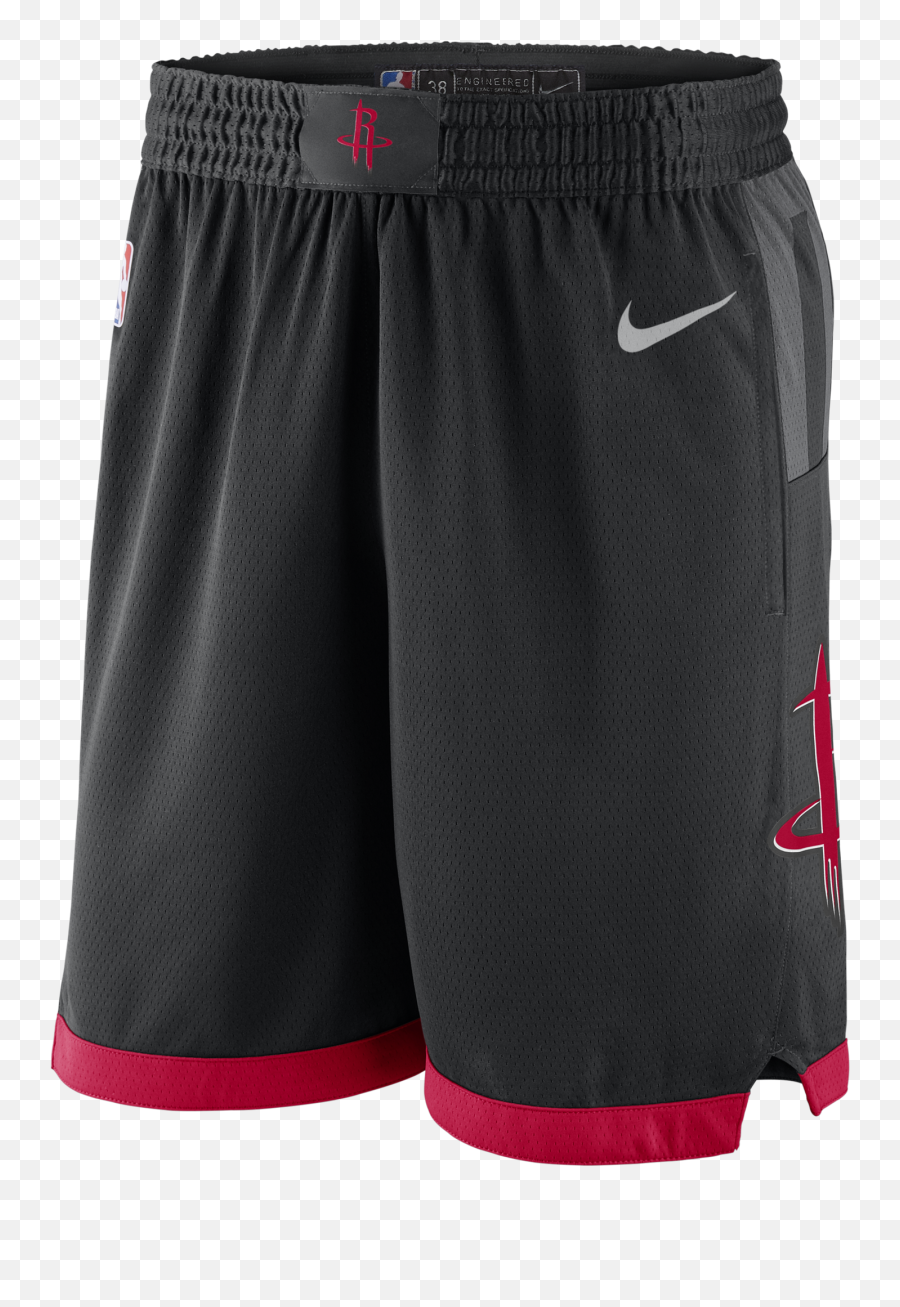 Download Nike Nba Houston Rockets Swingman Shorts - Rockets Houston Rockets Basketball Shorts Png,Houston Rockets Png