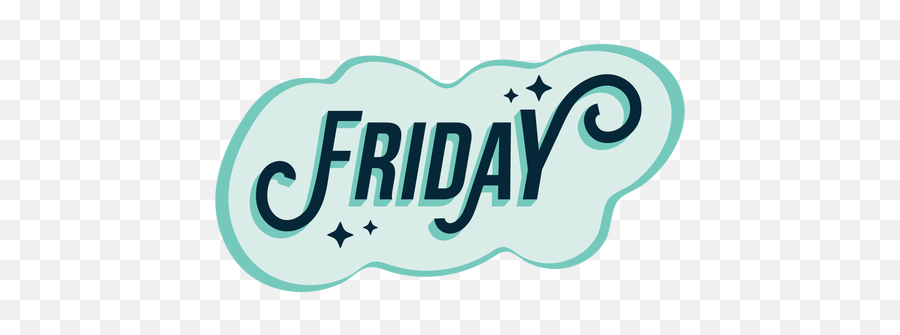 Friday Badge Sticker - Friday Badge Sticker Png,Friday Png