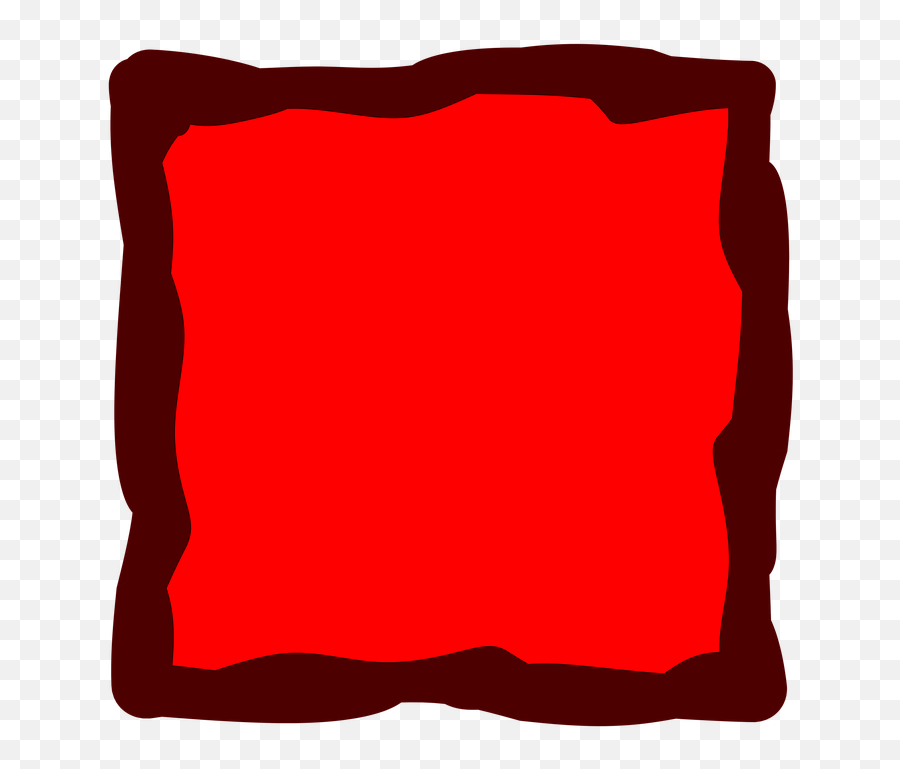Red Frame Album - Red Png Border Frame,Red Square Png