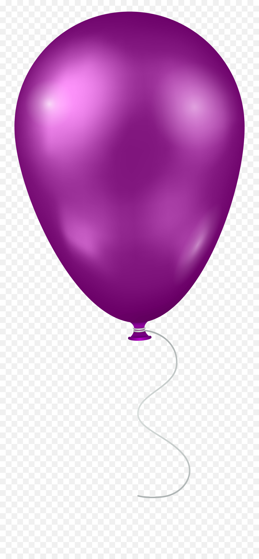 Balloons Clipart Transparent - Dark Purple Balloon Vector Png,Balloons Transparent