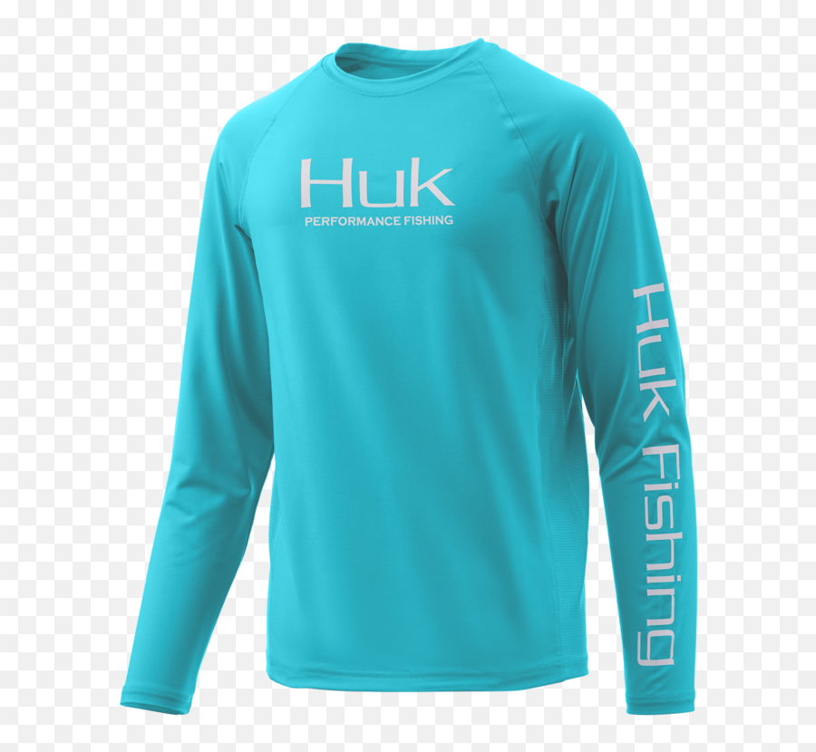 Huk Youth Sw Logo Tee Size Yl Fishing - Turquoise Huk Shirt Png,Huk Kryptek Icon Hoody