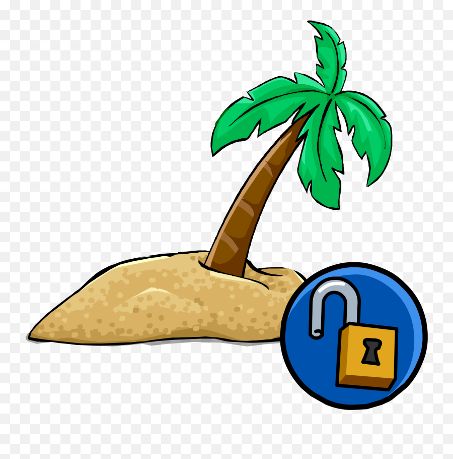 Island Icon - Desert Island Unlockable Icon Transparent Png Desert Island Icon,Island Icon