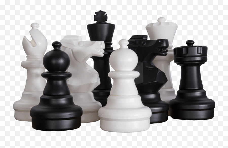 25 Inch Plastic Giant Chess Set - Cheese Game King Clipart Png,Chess Pieces Png