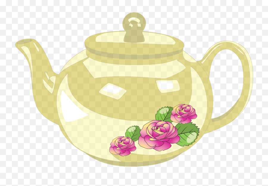 Library Of Teapot Flower Pot Free Stock - Teapot Clipart Png,Teapot Png