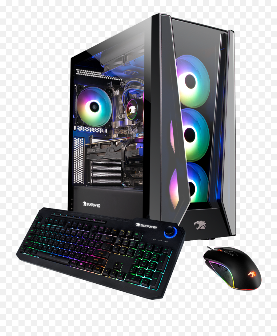 Ibuypower Trace Mr1003ti Geforce Rtx 3080ti Gpu I7 - 11700kf Cpu 16gb Ram 1tb Ssd Gaming Desktop Gamestop Ibuypower Gaming Pc Png,Power Icon Windows 7