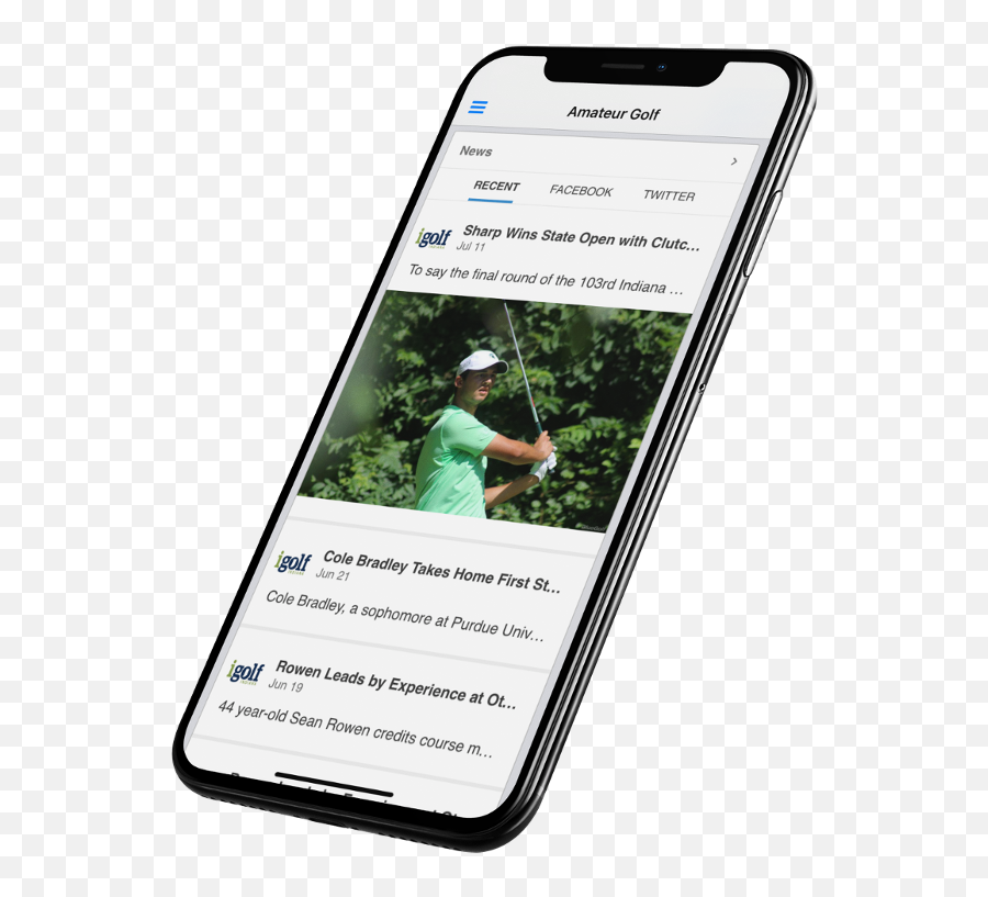 Bluegolf - Amateur Golf App Iphone Png,Facebook Mobile App Icon