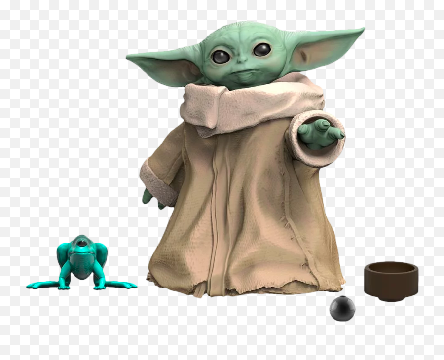 Star Wars The Mandalorian Child Baby Yoda 6u201d Scale - Black Series The Child Png,Yoda Png