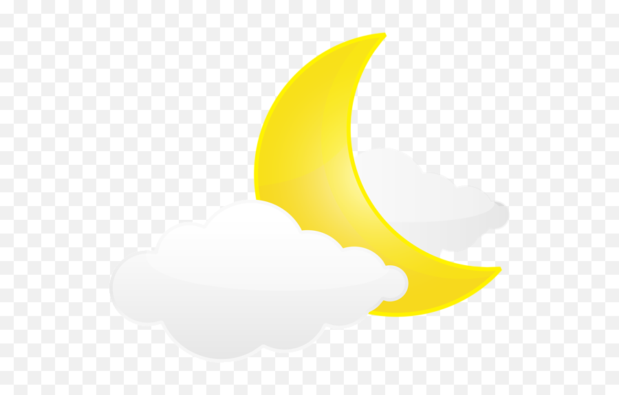 Cloud Clipart Png Transparent 3 Image - Moon On Clouds Png,Clouds Clipart Png