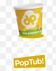 Promo - Doc Popcorn Cup png