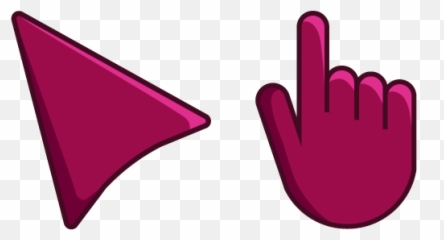 Maroon Cursor U2013 Custom - Meroon Mouse Png