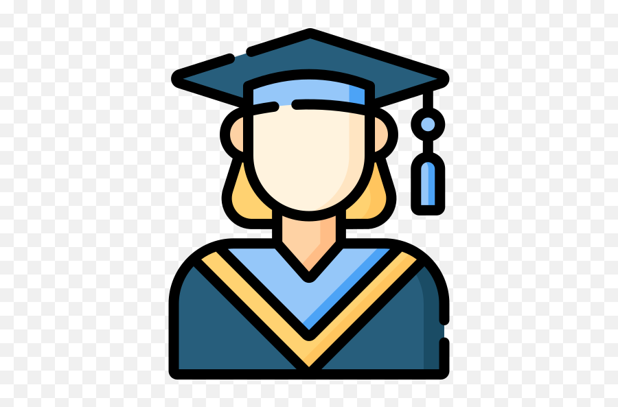 Graduation Hat - Free User Icons Square Academic Cap Png,Graduate Hat Icon