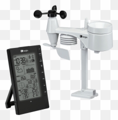 5 - in1 Wireless Weather Station with PC Data Sync u2013 Logia In png